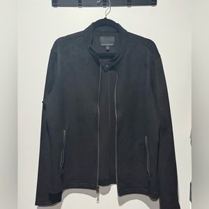 Banana Republic Velvet Like Jacket Black Large